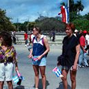 (2001-05) Kuba 05030 - Havanna - Nach der Ansprache geht es zur Demo