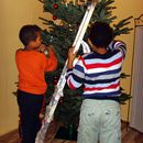 (2007-12) 4109 Weihnachtsbaum in Arbeit