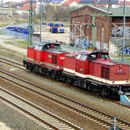 (2015-04) 28725 - Hamster-Rad-Saisoneroeffnung - Reste vom Rangierbahnhof Plagwit