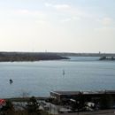 (2015-04) CP 0173 - Markkleeberger See - Panorama in Westrichtung