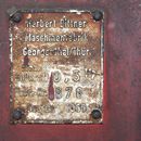 (2015-10) HK Halle 5409 Bahnmuseum - Herstellerschild