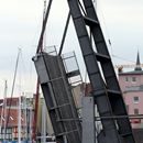 (2017-07) Rügen HK 1413 - Stralsund - Hubbrücke über dem Querkanal