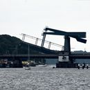 (2017-07) Rügen HK 1421 - Stralsund - Öffnung der Ziegelgrabenbrücke