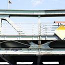 (2024-05-26) - 4058 - 7-Seen-Schiffstour - Glienicker Brücke - farblich getrennt: Llinks Ost, rechts West